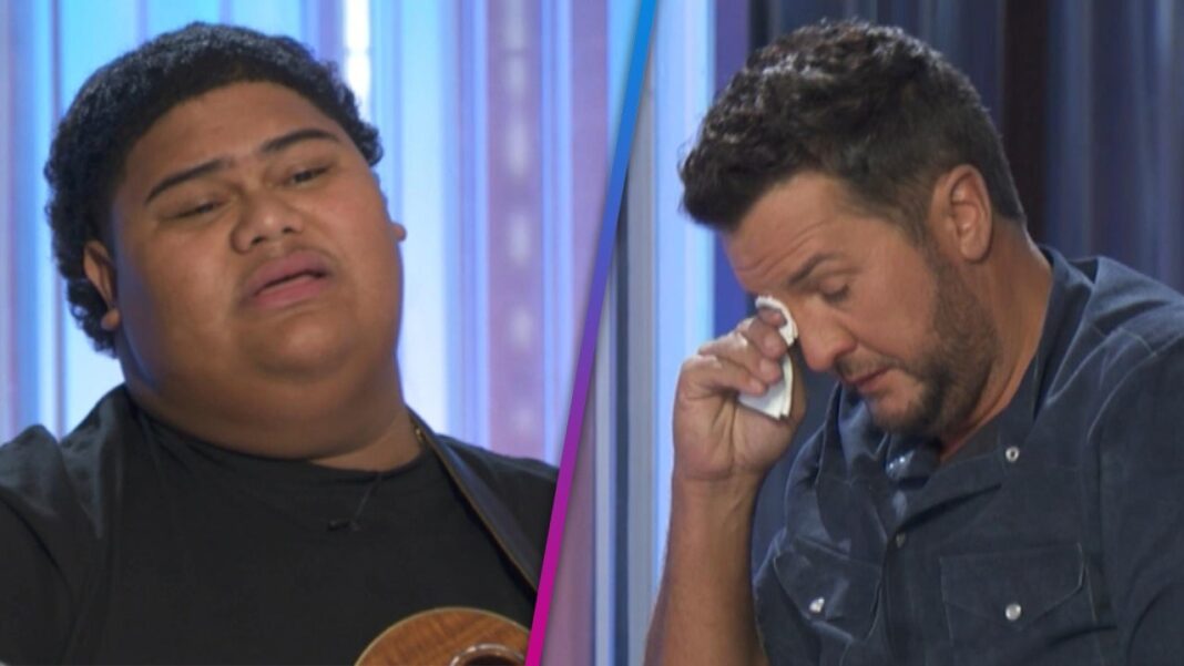 'American Idol': Luke Bryan Wipes Away Tears During Singer's Audition