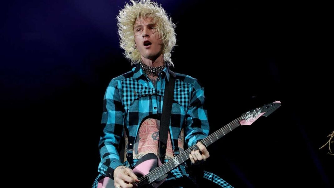 Machine Gun Kelly Talks Getting Electrocuted During Super Bowl Party