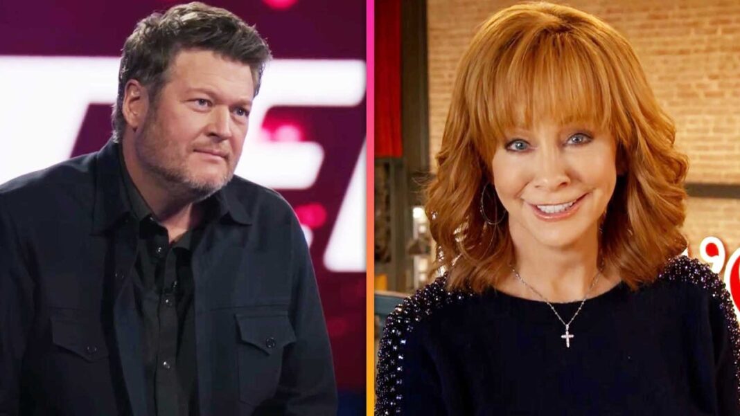 Blake Shelton Reacts to Reba McEntire Replacing Him on 'The Voice'