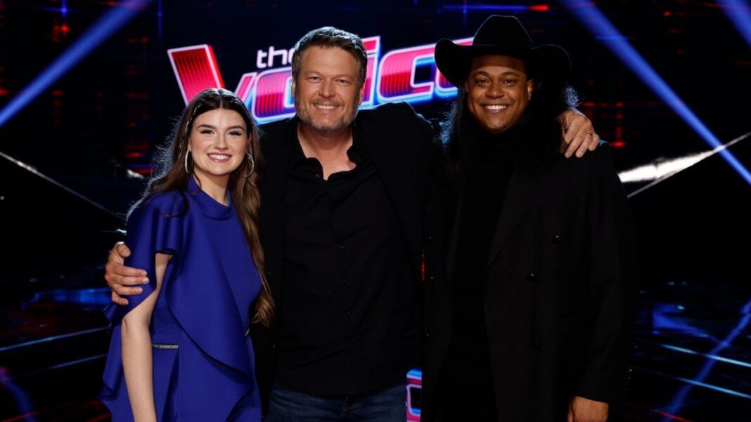 'The Voice' Finale: Grace West Joins Blake Shelton on His Own Song