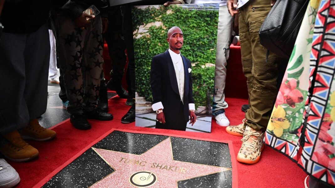 Tupac Shakur Honored With Walk of Fame Star 26 Years After His Death