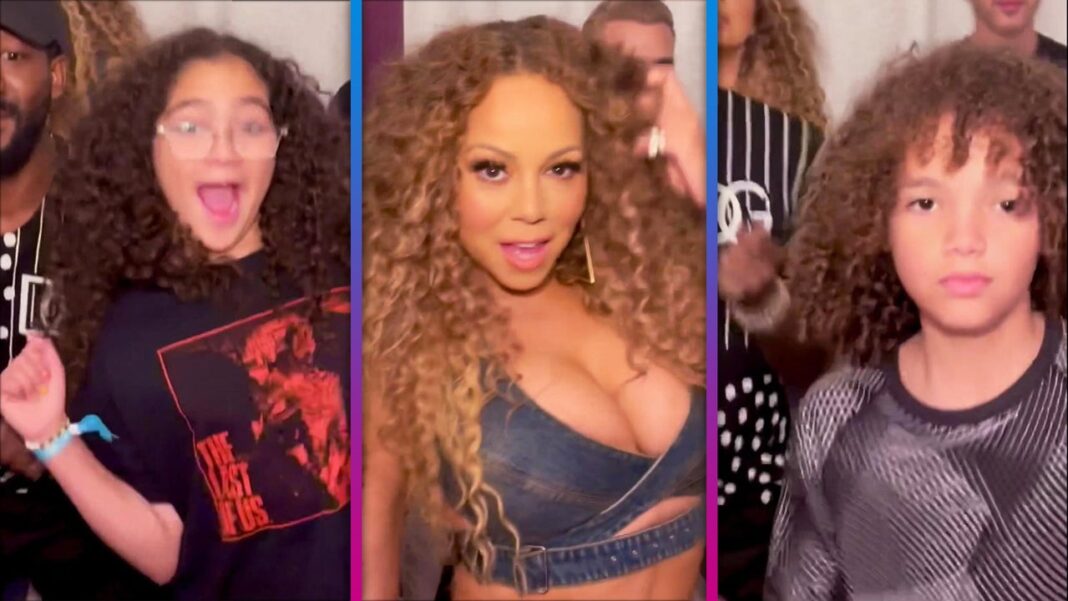 Mariah Carey and Twins Moroccan and Monroe Jump in on Viral 'Touch My Body' TikTok Trend