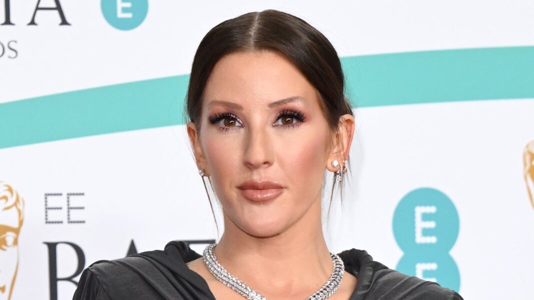 Ellie Goulding Is Hit by a Firework While Performing On Stage