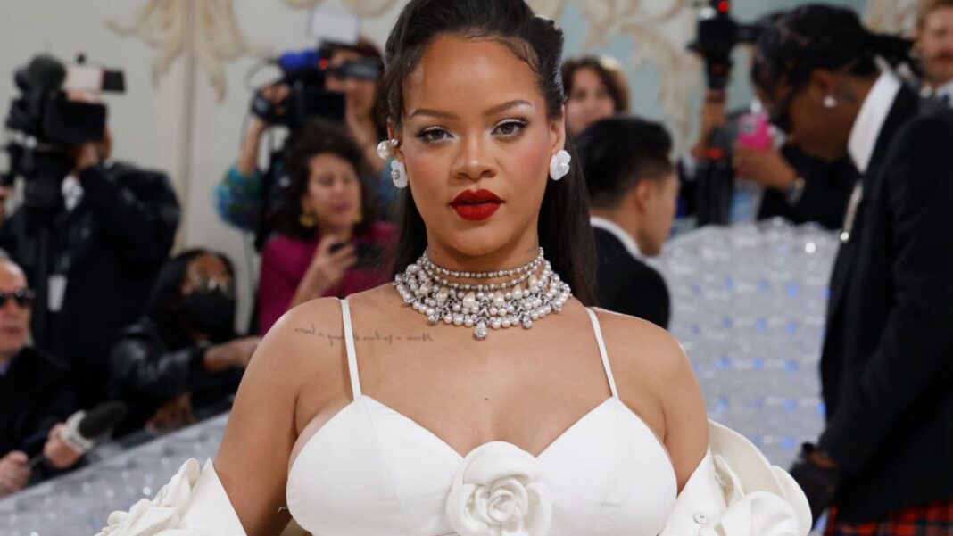 PICS: Pregnant Rihanna Is All Smiles While Breastfeeding Son RZA