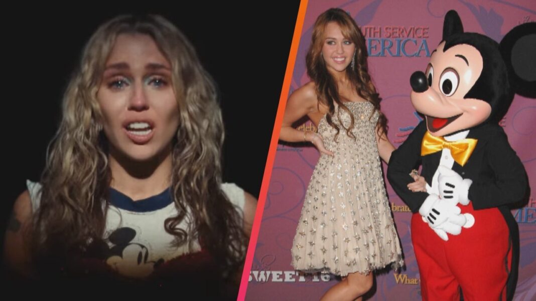 See Miley Cyrus Pay Homage to Disney in Tearful Music Video Teaser