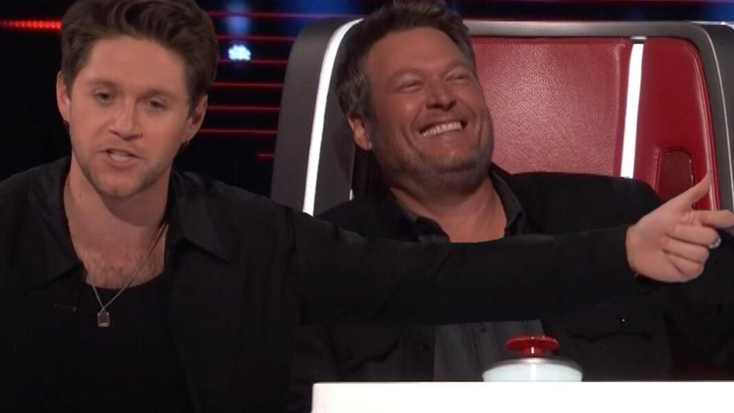 Niall Horan Calls Out Blake Shelton in New 'Voice' Promo