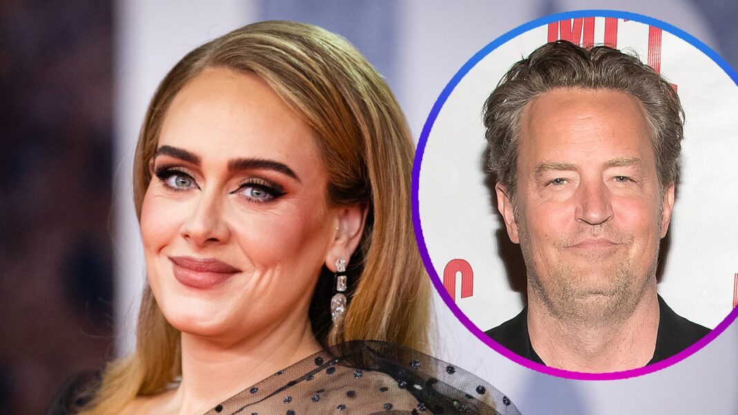 Adele Honors Matthew Perry With Touching Tribute at Vegas Show