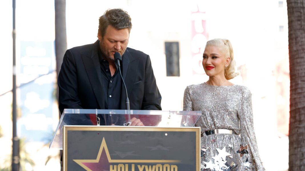 Blake Shelton Praises Gwen Stefani in Heartfelt Walk of Fame Speech