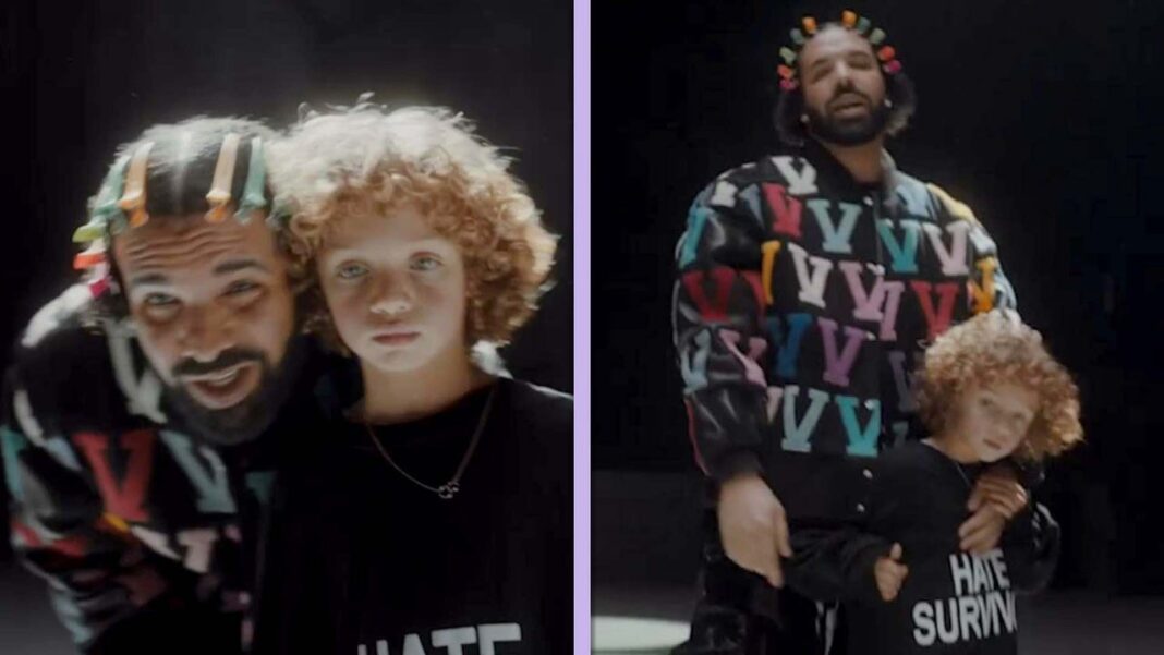 Drake's Son Adonis Steals the Spotlight in Rapper's '8AM in Charlotte' Music Video