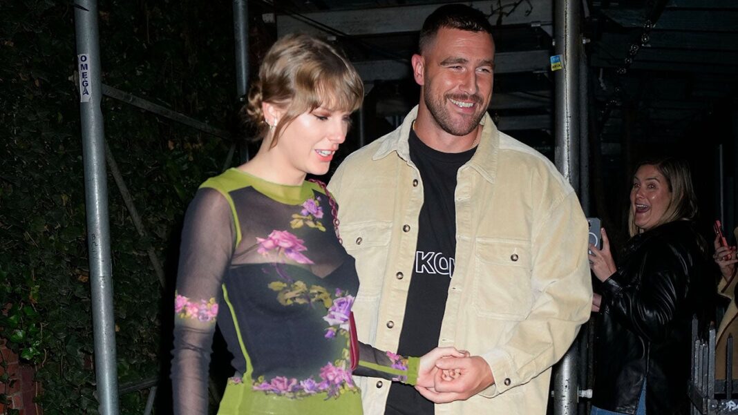 Travis Kelce Cracks Up Over Fans' Taylor Swift-Inspired Costume