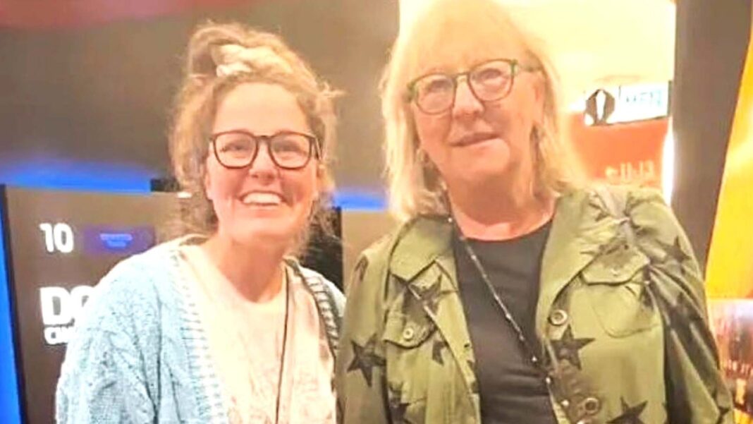 Travis Kelce's Mom Is Now a Swiftie! Attends 'Eras Tour' Movie With Fans