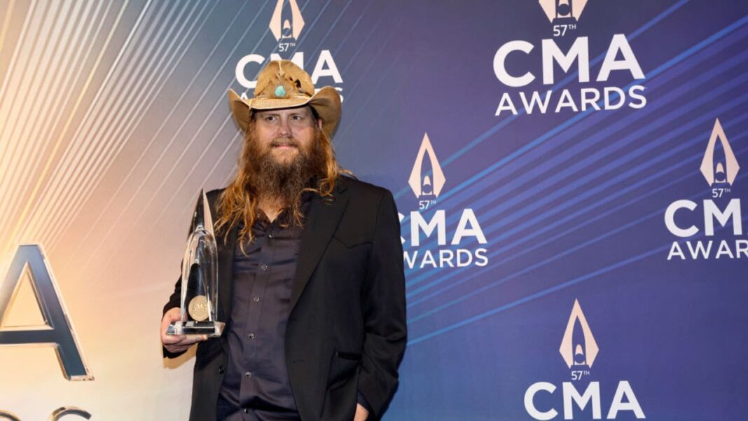 Why Chris Stapleton Doesn't Keep Any of His Awards at Home (Exclusive)