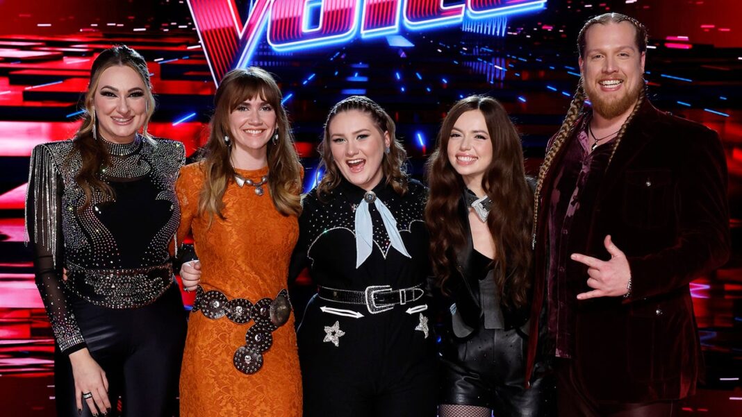 'The Voice' Finale: Watch the Top 5 Perform With Their Coaches!