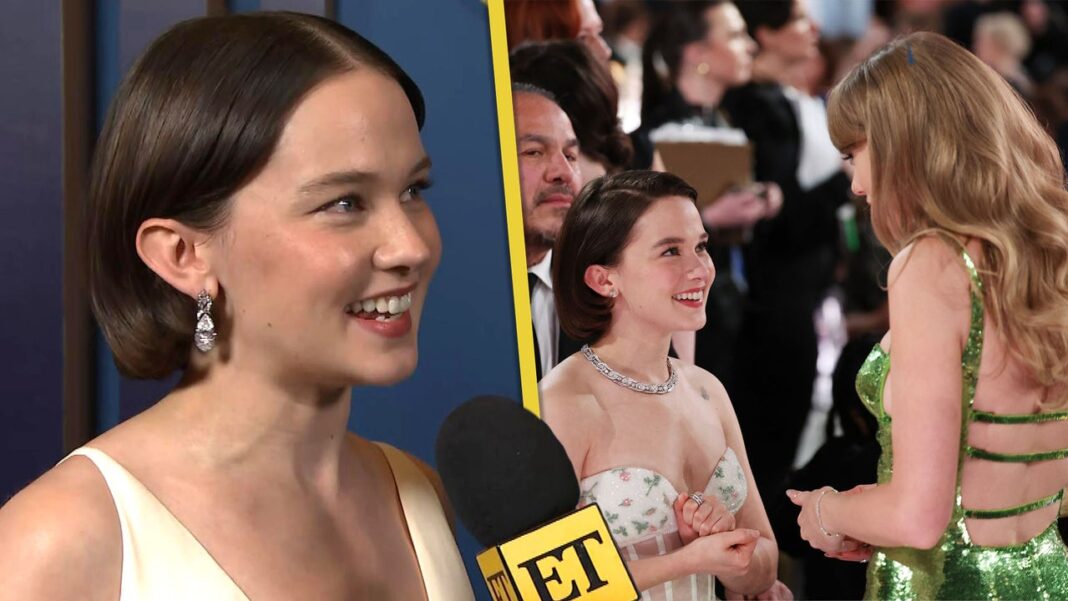 Cailee Spaeny Reveals Taylor Swift's Sweet Gesture at Golden Globes