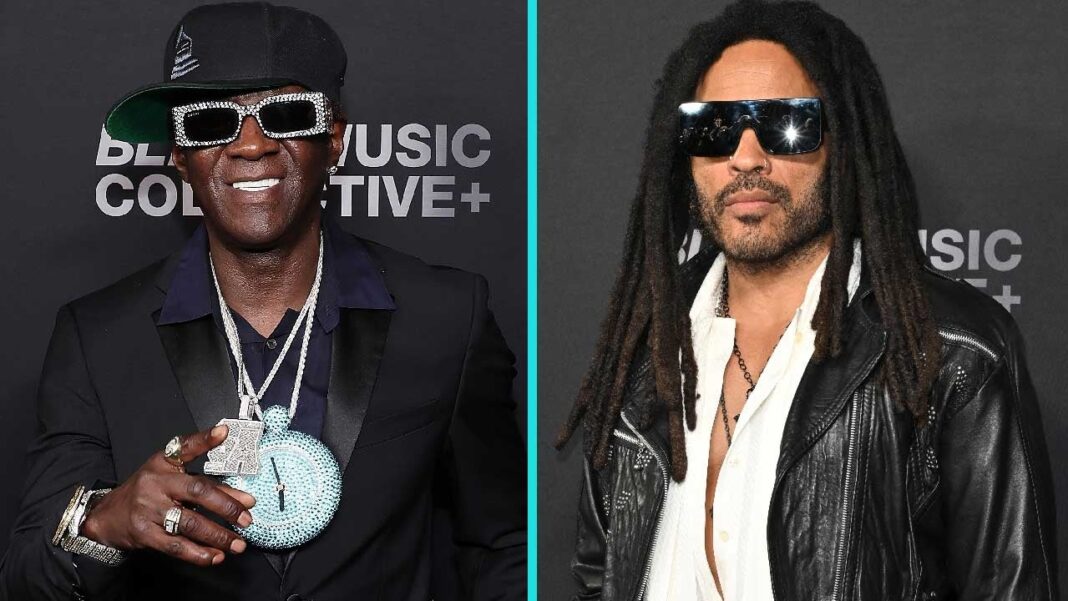Flavor Flav Recalls Lenny Kravitz Crying When They Met
