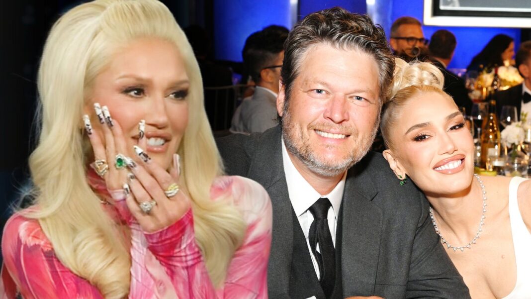 Gwen Stefani Shows Off Massive New Ring Blake Shelton Gave Her for Valentine's Day