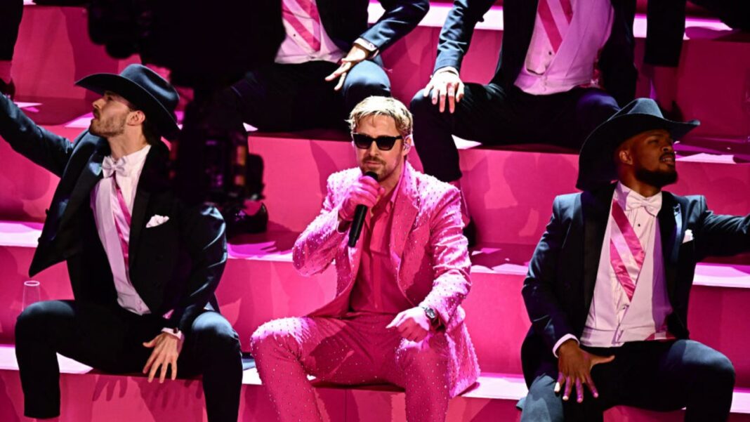 Ryan Gosling Gives Show-Stopping Oscars Performance of 'I'm Just Ken' 