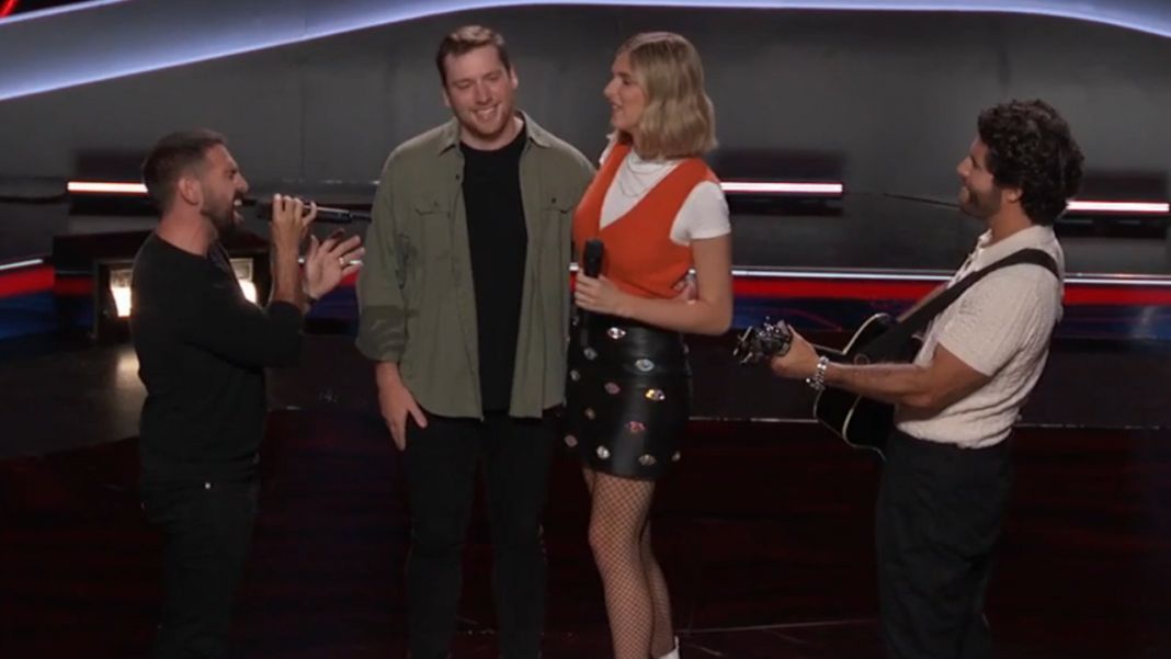 'The Voice': Dan + Shay Perform an Impromptu Wedding Dance for Couple