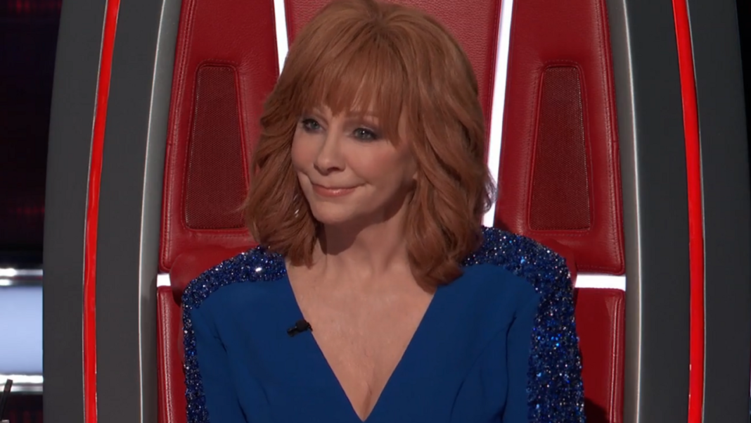 'The Voice': Reba McEntire Chokes Up Over a Singer's Emotional Story