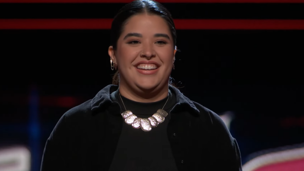 'The Voice' Sneak Peek: Mafe's 'Bésame Mucho' Gets a Standing Ovation