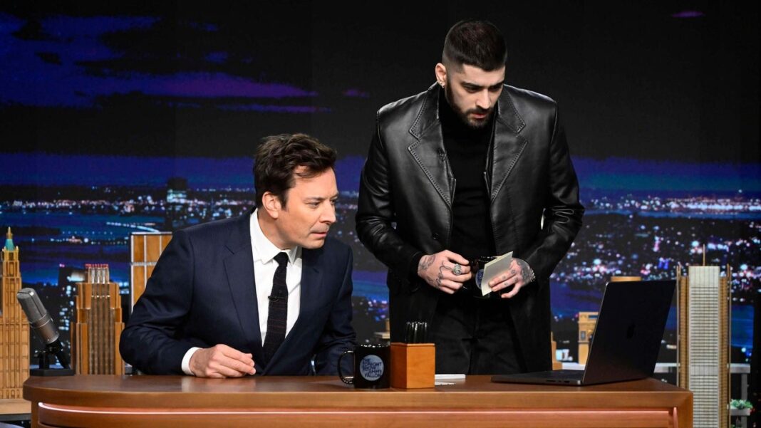 Zayn Malik Crashes 'The Tonight Show' In Rare TV Appearance: Watch