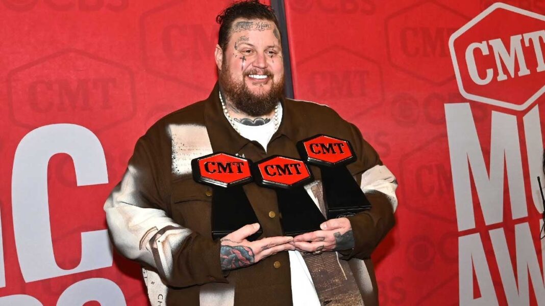 Jelly Roll Reacts to Sweeping the CMT Music Awards for the 2nd Time!