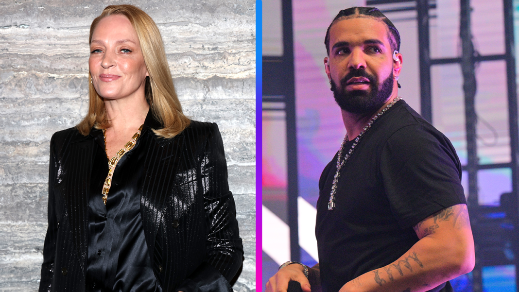 Uma Thurman Makes 'Kill Bill' Offer to Drake Amid Hip-Hop Beef