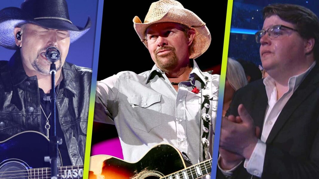 Toby Keith’s Son Cries During Jason Aldean’s Tribute Performance