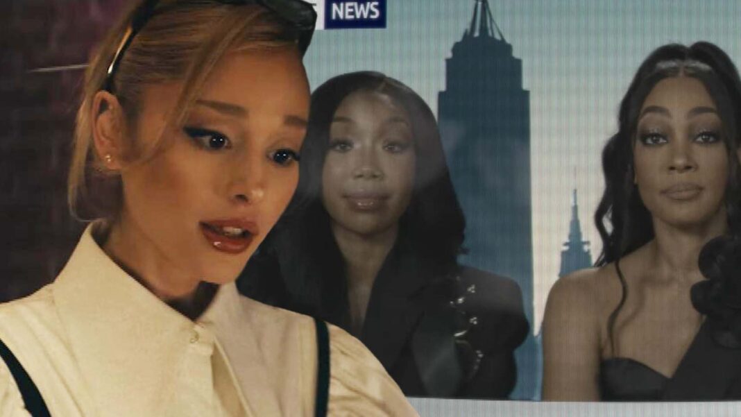Brandy & Monica Cameo in Catwoman-Inspired Vid With Penn Badgley