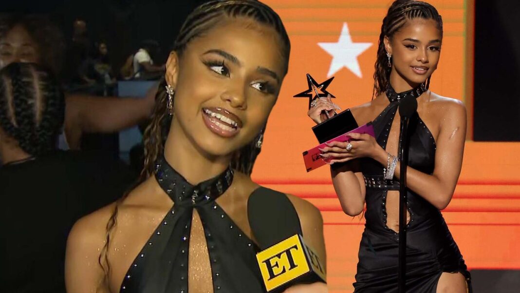 Tyla Reacts to Winning Best International Act! (Exclusive)